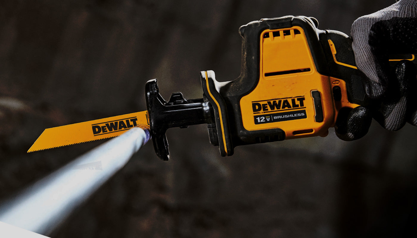 Dewalt 12v discount brushless reciprocating saw