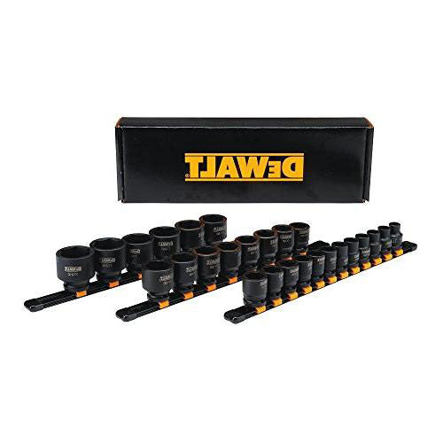 Dewalt 28 piece impact socket set sale