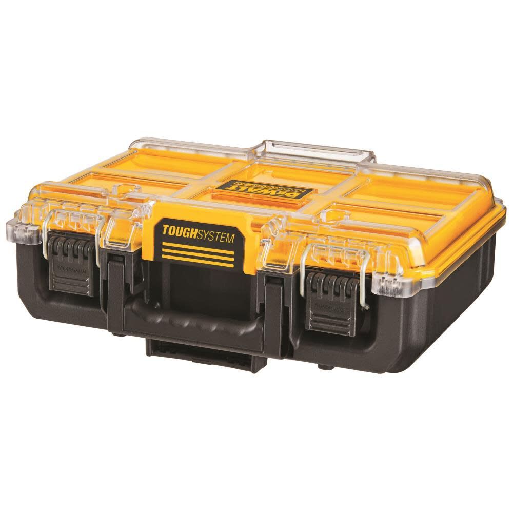 DEWALT TOUGHSYSTEM 2.0 Compact and Durable Deep Toolbox with Removable Dividers (DWST08035) - 2