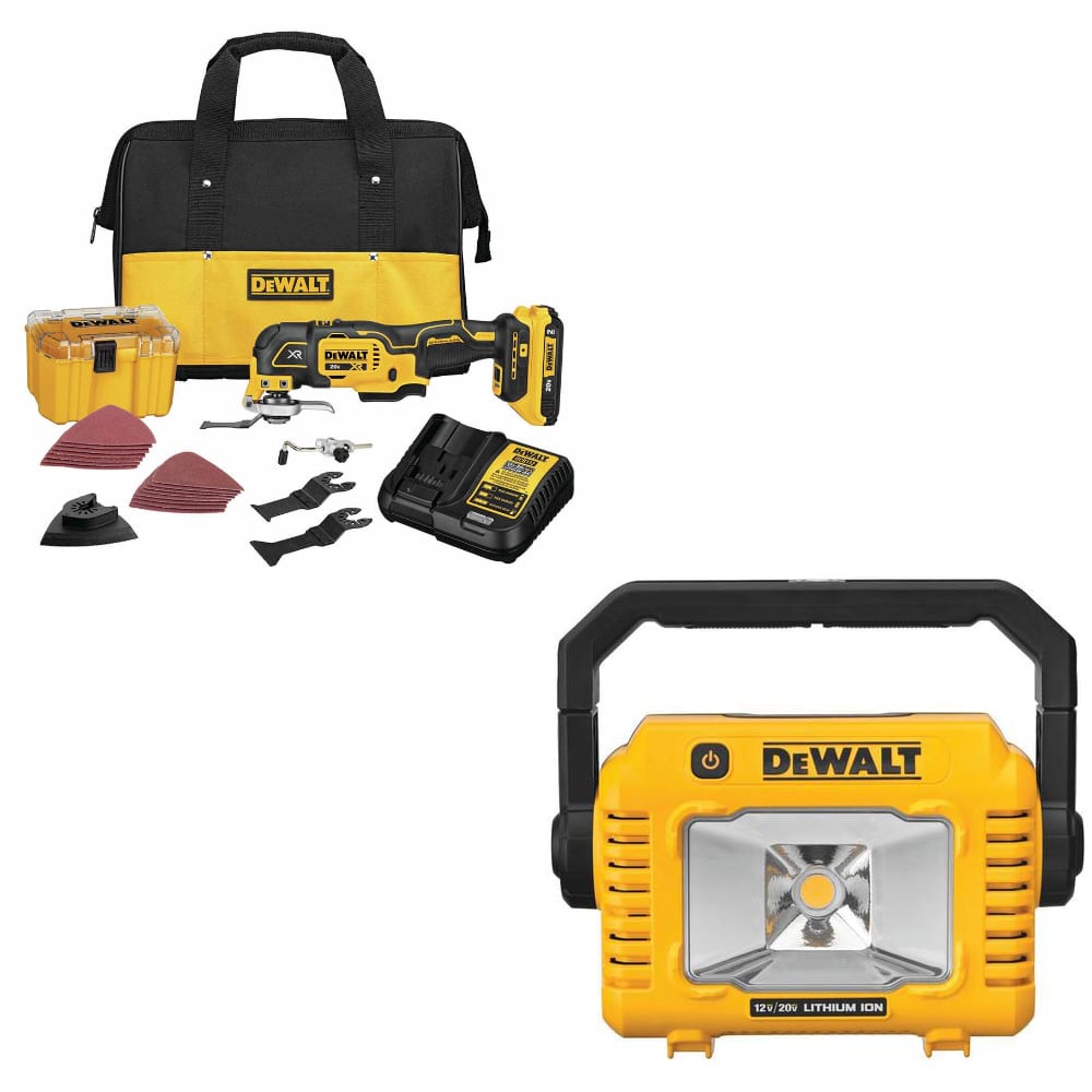 DeWalt DCS356D1 20V MAX XR Multi-Tool Kit W/ FREE DCL077B Cordless Task Light