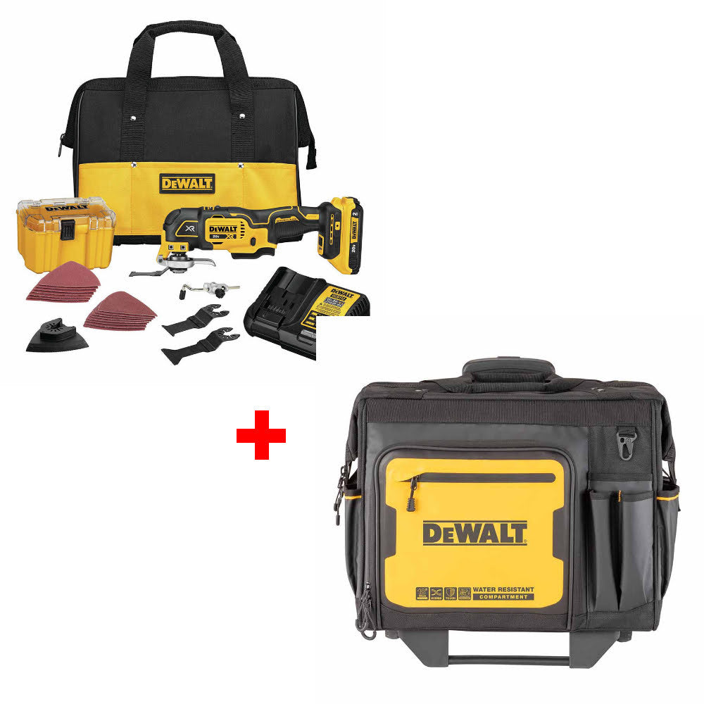 DeWalt DCS356D1 20V MAX XR Multi-Tool Kit W/ FREE DWST560107 18" Tool Bag