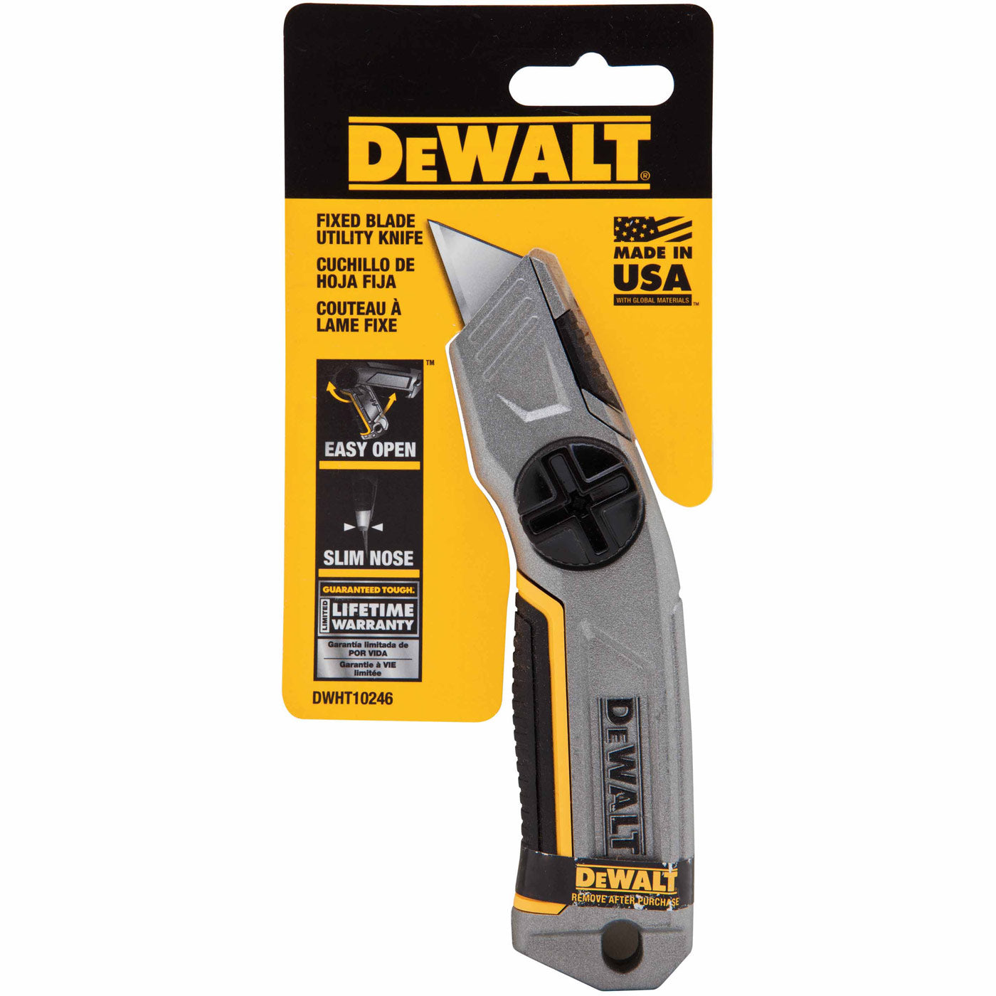 DeWalt DWHT10246 Soft Panel Utility Knife - 2