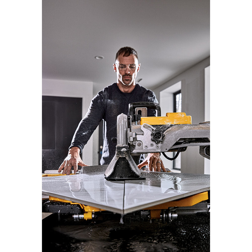 DeWalt D36000S 10" High Capacity Wet Tile Saw with Stand - 20