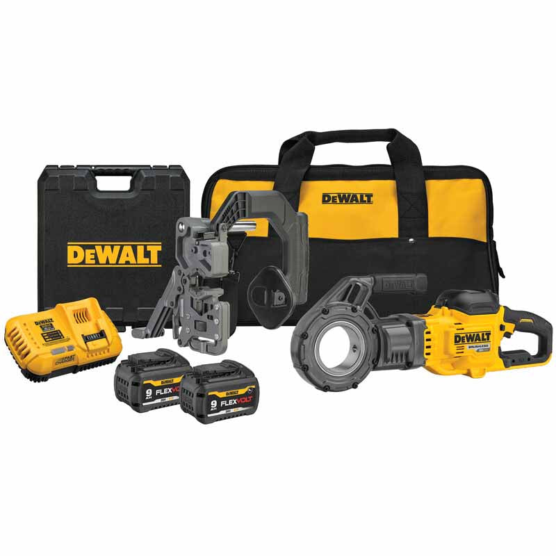 DeWalt DCE700X2 FLEXVOLT 60V MAX* Pipe Threader Kit