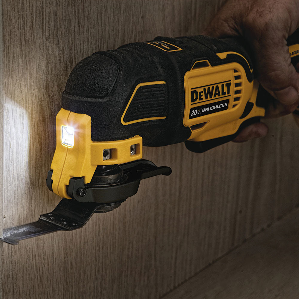 DeWalt DCS354D1 20V MAX Brushless Cordless Oscillating Multi-Tool, Kit - 6