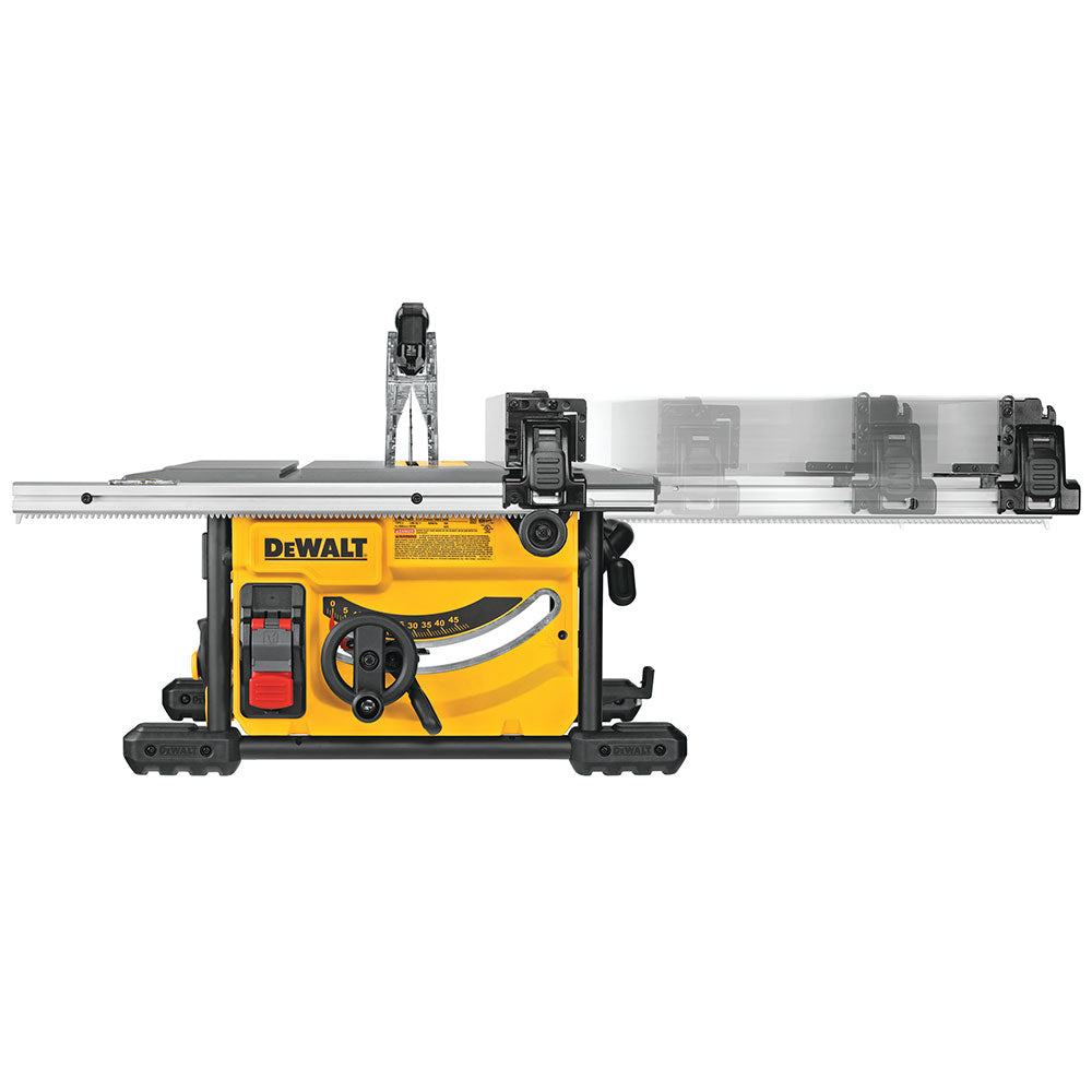 DeWalt DWE7485 8-1/4" Compact Jobsite Table Saw, 15 AMPS - 3