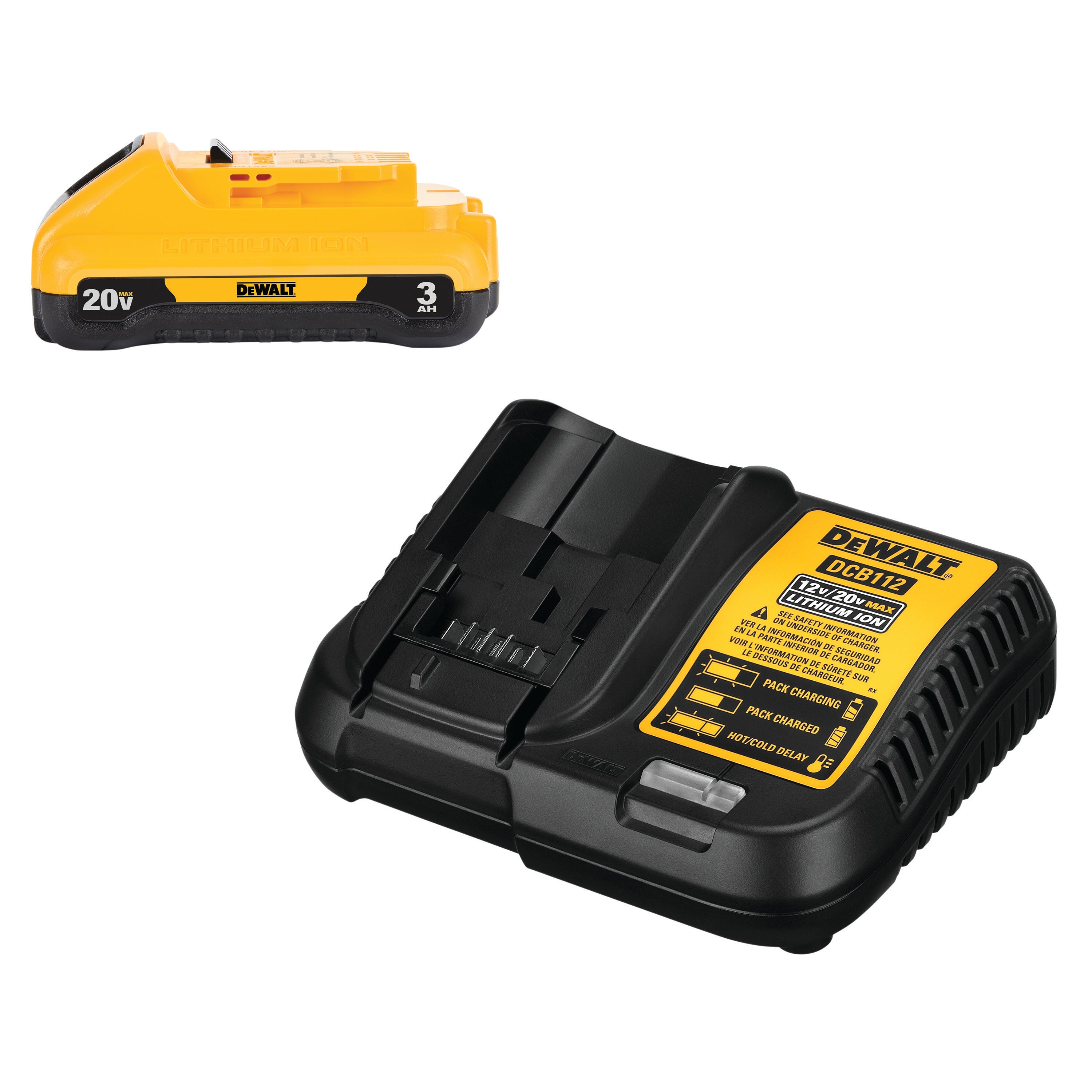 DeWalt DCB230C 20V MAX Starter Kit with 3 Ah Compact Battery & Charger