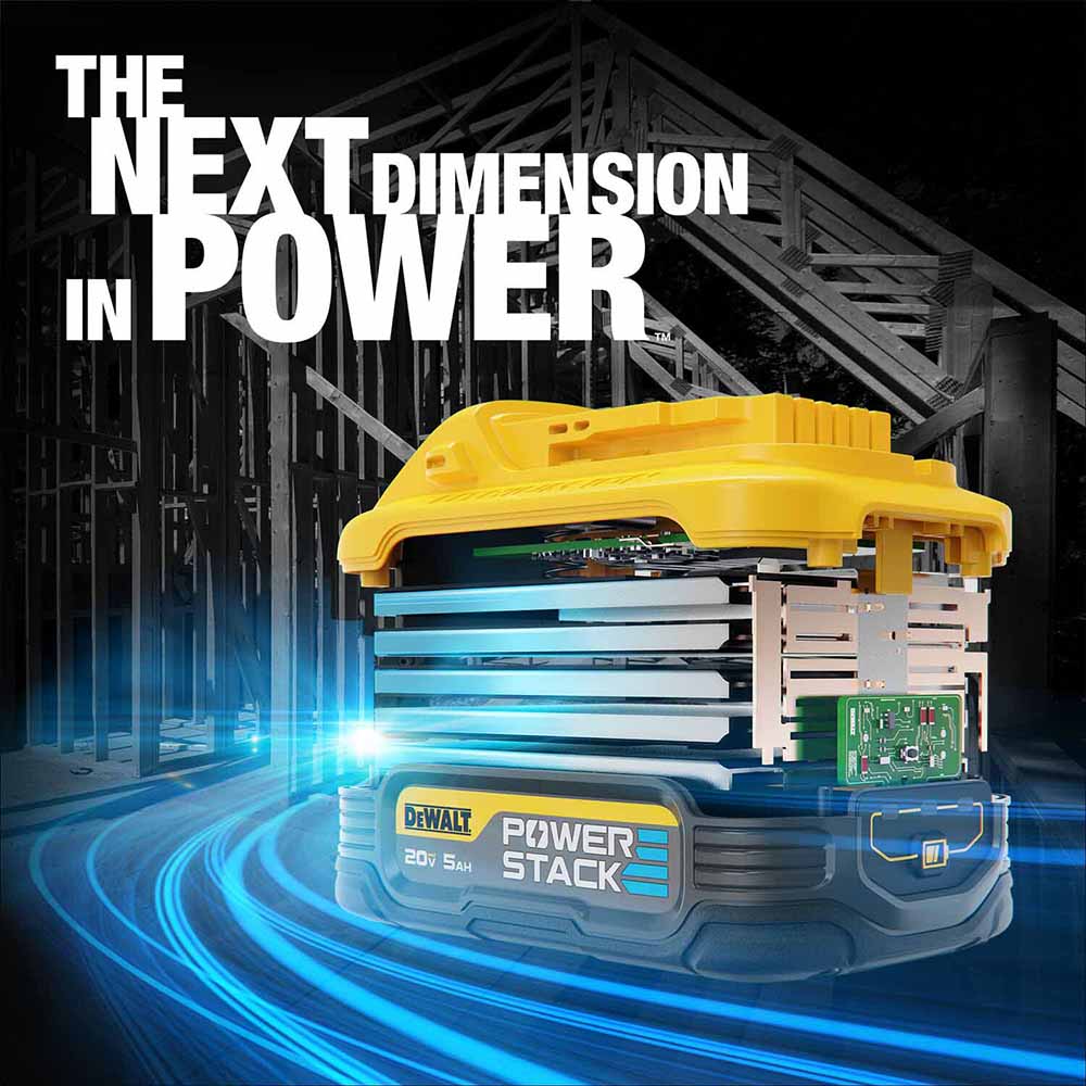 DeWalt DCBP520 20V Max PowerStack 5Ah Battery - 8