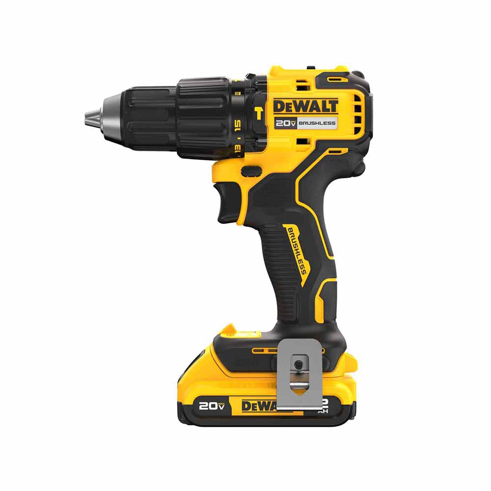 DeWalt DCD798D1 20V MAX Brushless Cordless 1/2 in. Hammer Drill Kit - 4