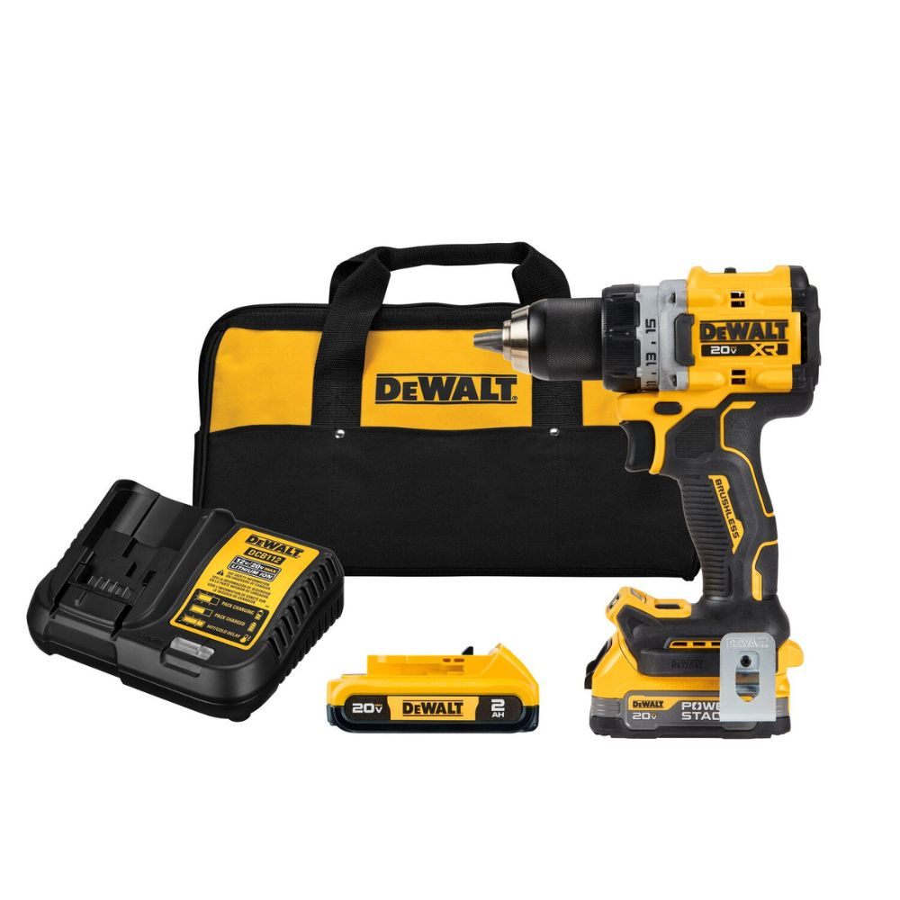 DEWALT DCD800D1E1 DEWALT 20V XR COMPACT DRILL DRIVER W/POWERSTACK