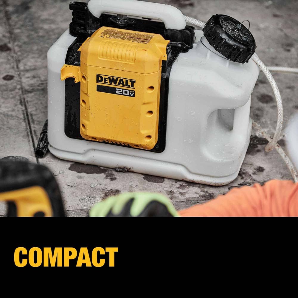 DeWalt DCE6820B 20V MAX Powered Water Tank (Tool Only) - 11