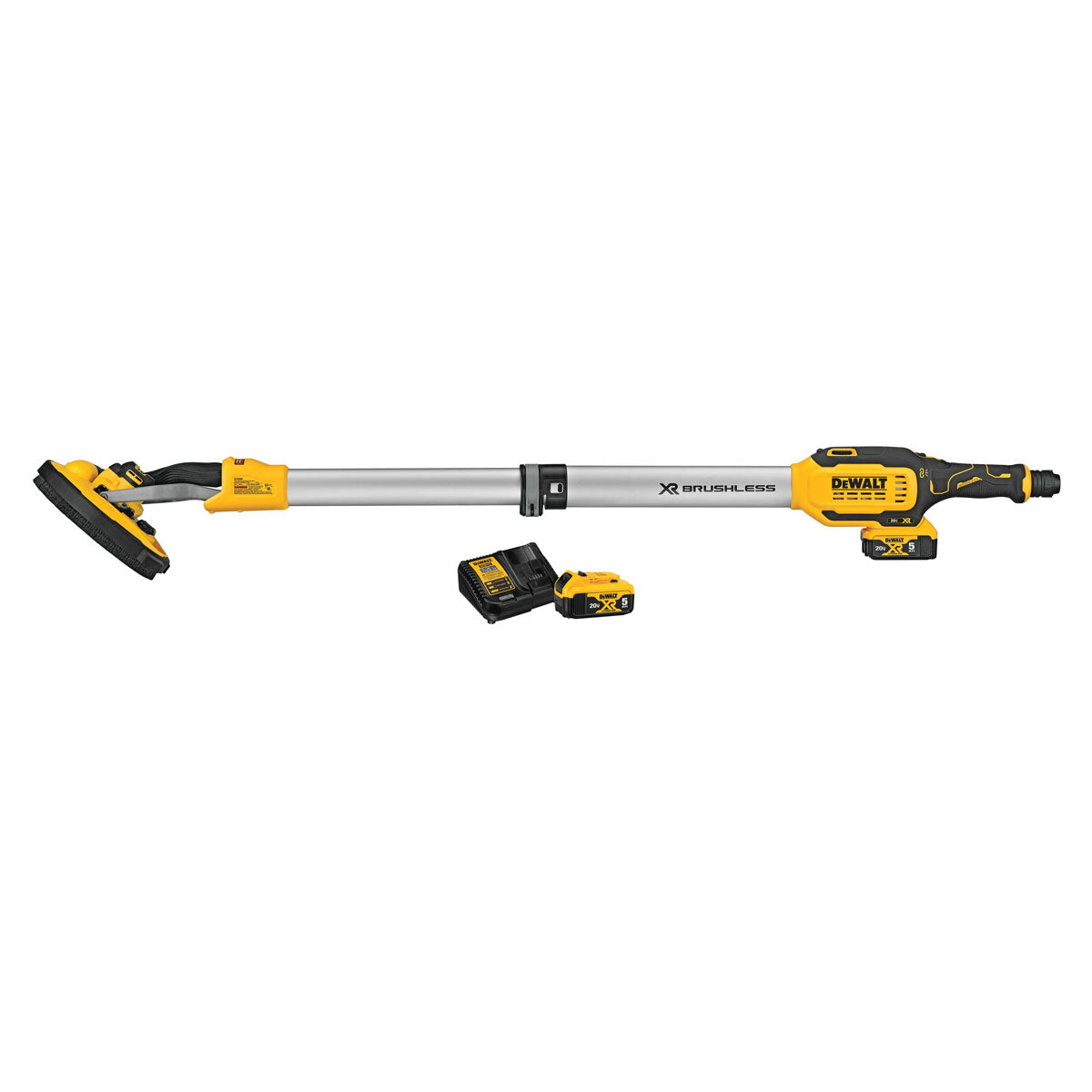 DeWalt DCE800P2 20V Max Drywall Sander Kit