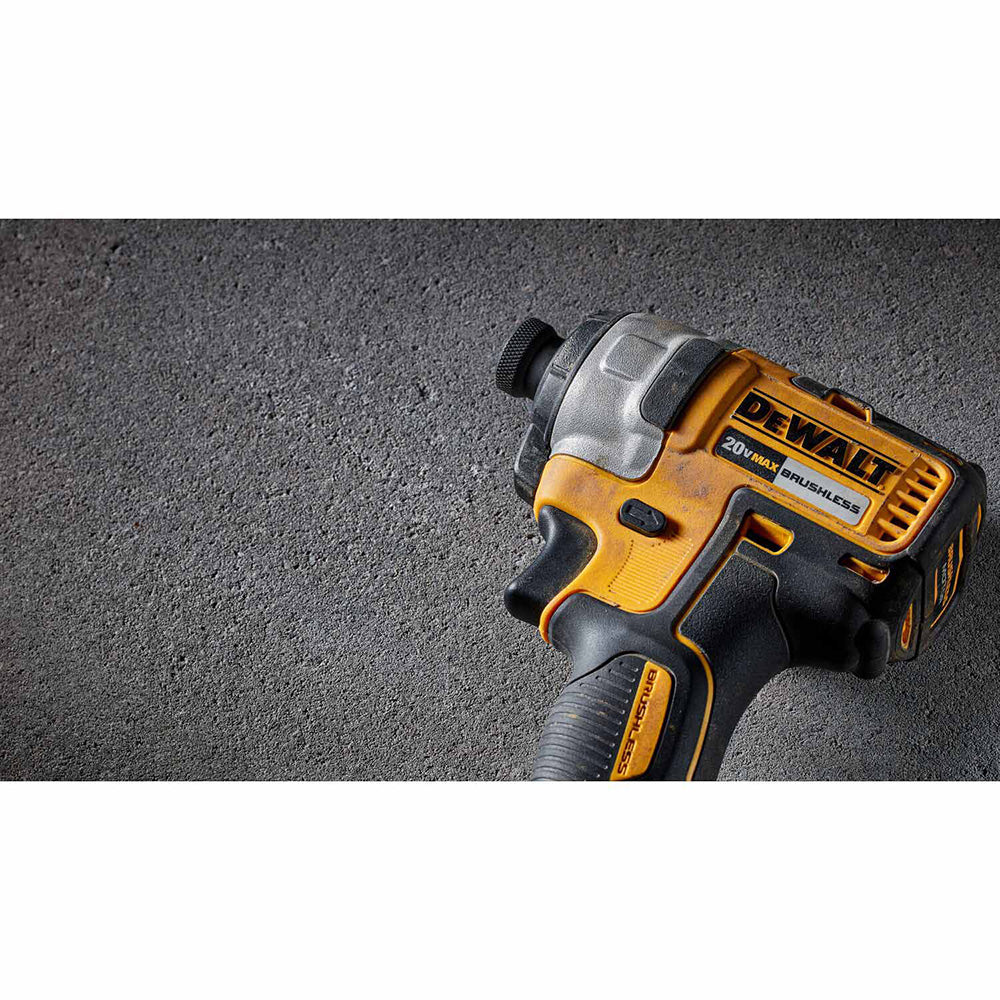 DeWalt DCF787C2 20V MAX* Brushless 1/4 in. Cordless Impact Driver Kit - 4