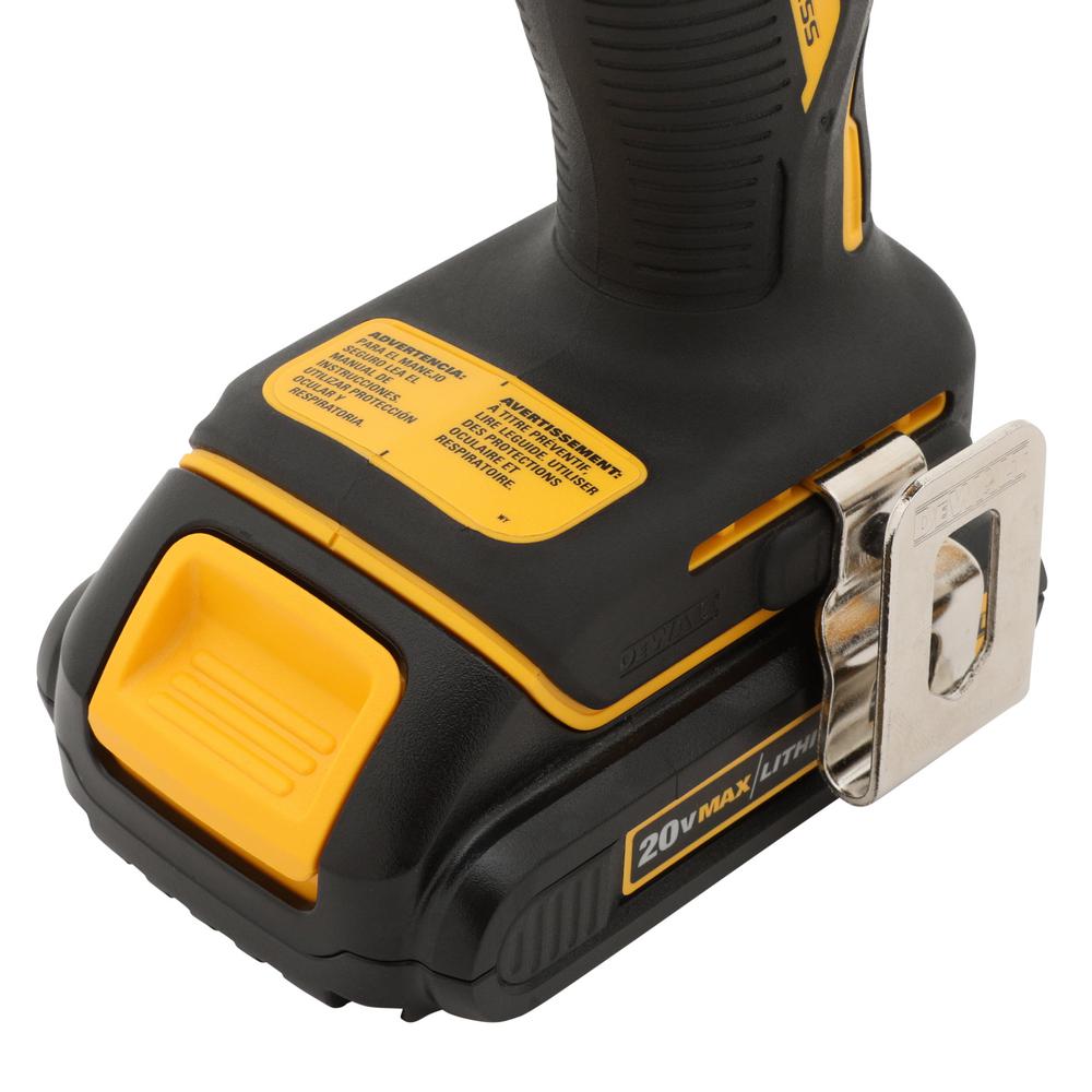 DeWalt DCF809C1 ATOMIC 20V Max Compact Brushless Impact Driver, Kit - 3