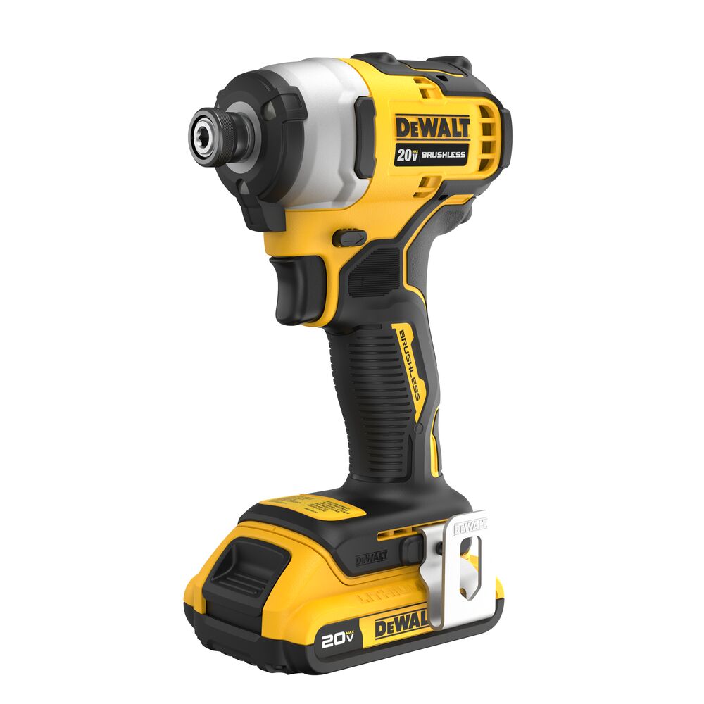 DeWalt DCF809D1 ATOMIC 20V MAX Brushless Cordless Compact 1/4 in. Impact Driver Kit - 4