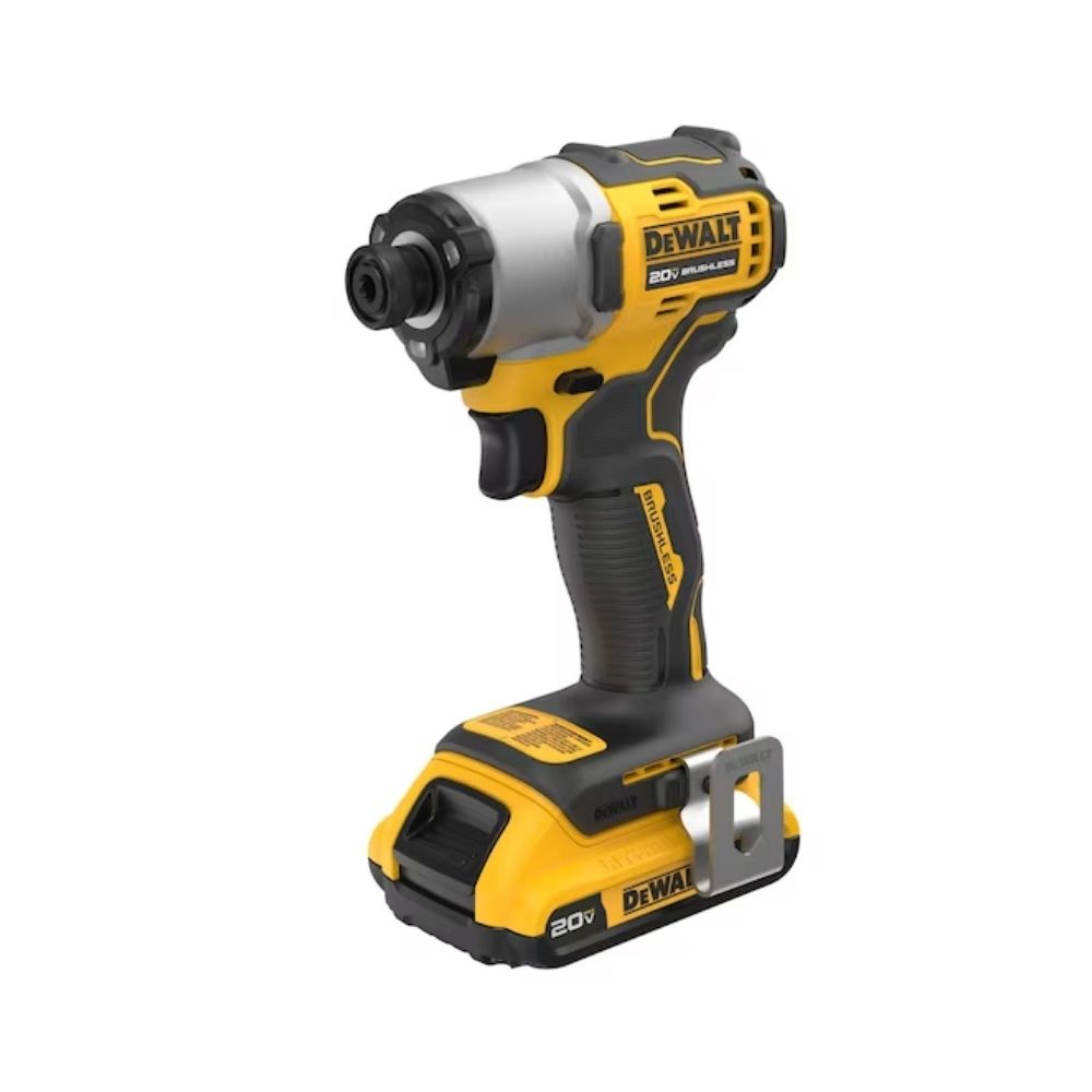 DeWalt DCF840D1 20V MAX* Brushless Cordless 1/4 in. Impact Driver Kit - 4