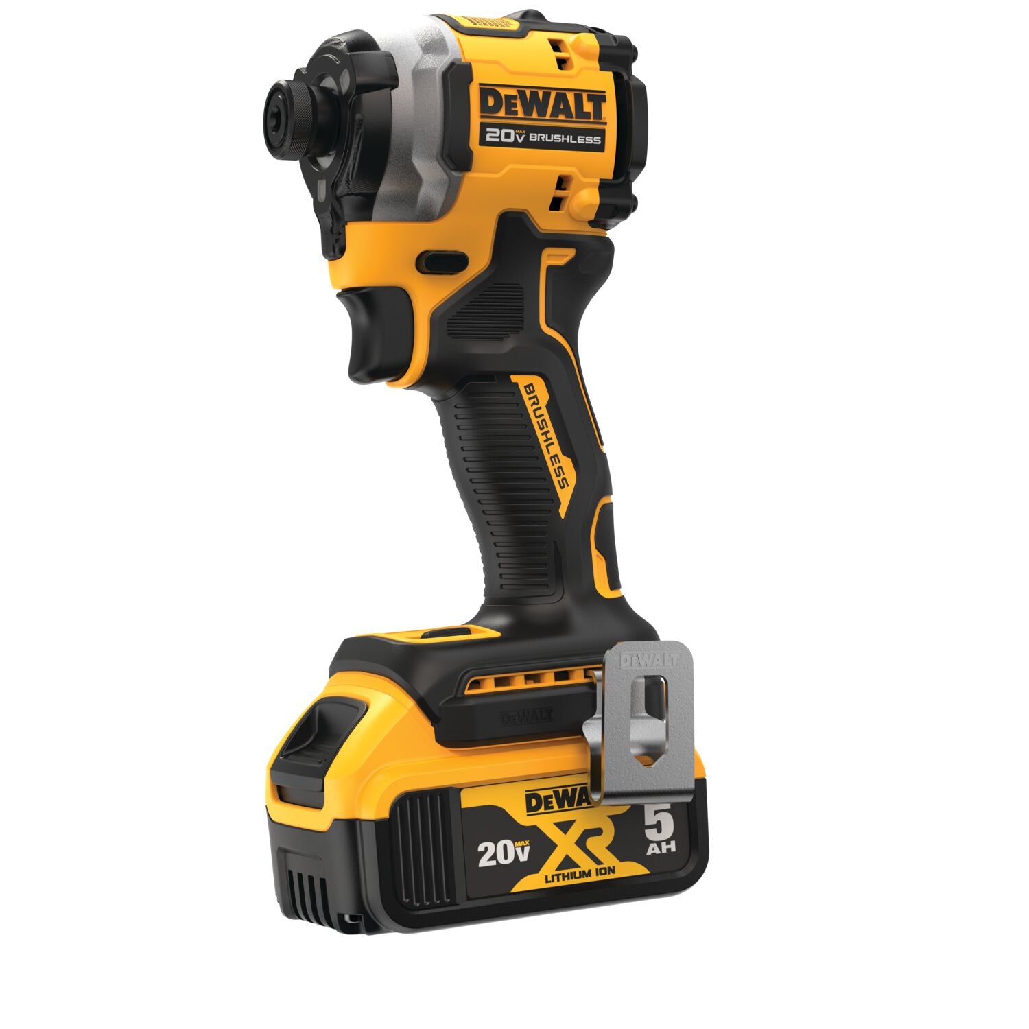 DeWalt DCF850P1 ATOMIC 20V MAX* 1/4 in. Brushless Cordless 3-Speed Impact Driver Kit (1 Battery) - 6