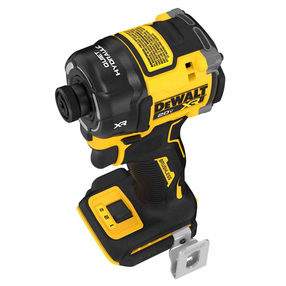 DeWalt DCF870B 20V MAX XR Brushless Cordless 1/4 in. Quiet Hydraulic Impact Driver - 4