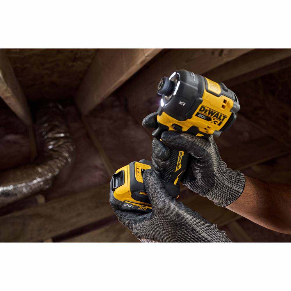 DeWalt DCF870B 20V MAX XR Brushless Cordless 1/4 in. Quiet Hydraulic Impact Driver - 12