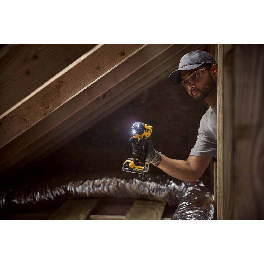 DeWalt DCF870B 20V MAX XR Brushless Cordless 1/4 in. Quiet Hydraulic Impact Driver - 13