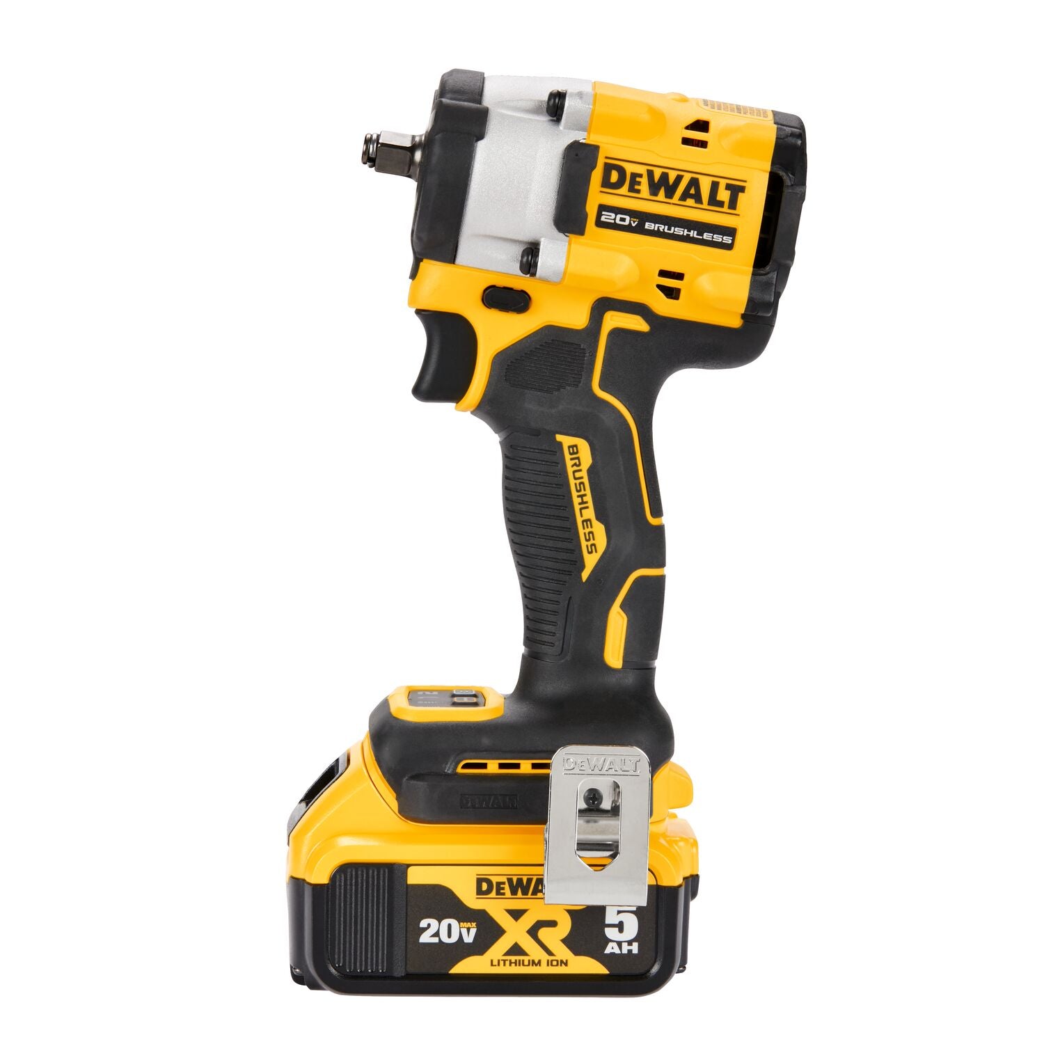 DeWalt DCF923P2 ATOMIC 20V MAX* 3/8 in. Cordless Impact Wrench with Hog Ring Anvil Kit - 2