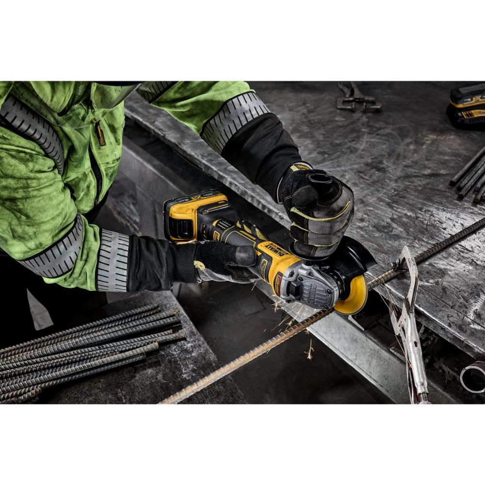 DeWalt DCG410VSB 20V Max* XR Brushless Cordless 4-1/2" - 5" Variable Speed Paddle Switch Grinder (Tool Only) - 8