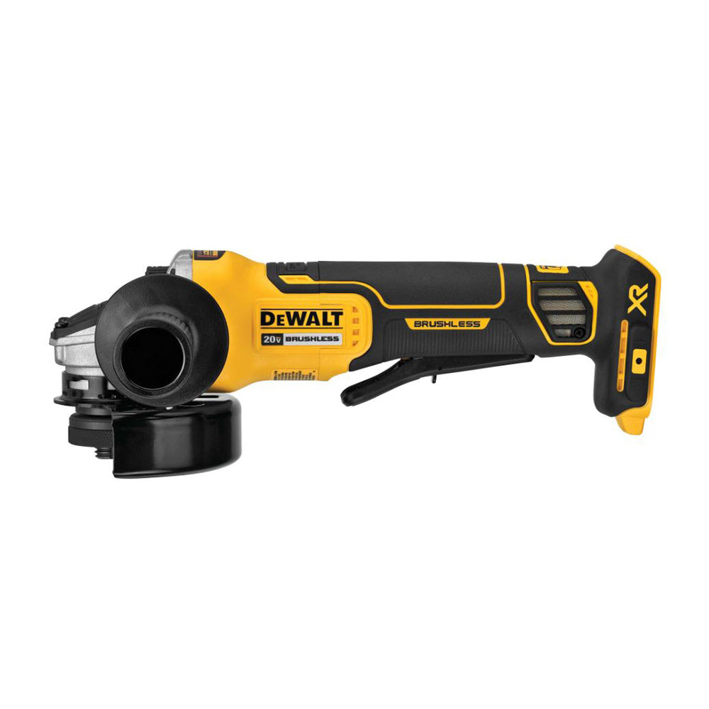 DeWalt DCG413B 4.5" 20V MAX XR Small Angle Grinder with Paddle Switch and Kickback Brake