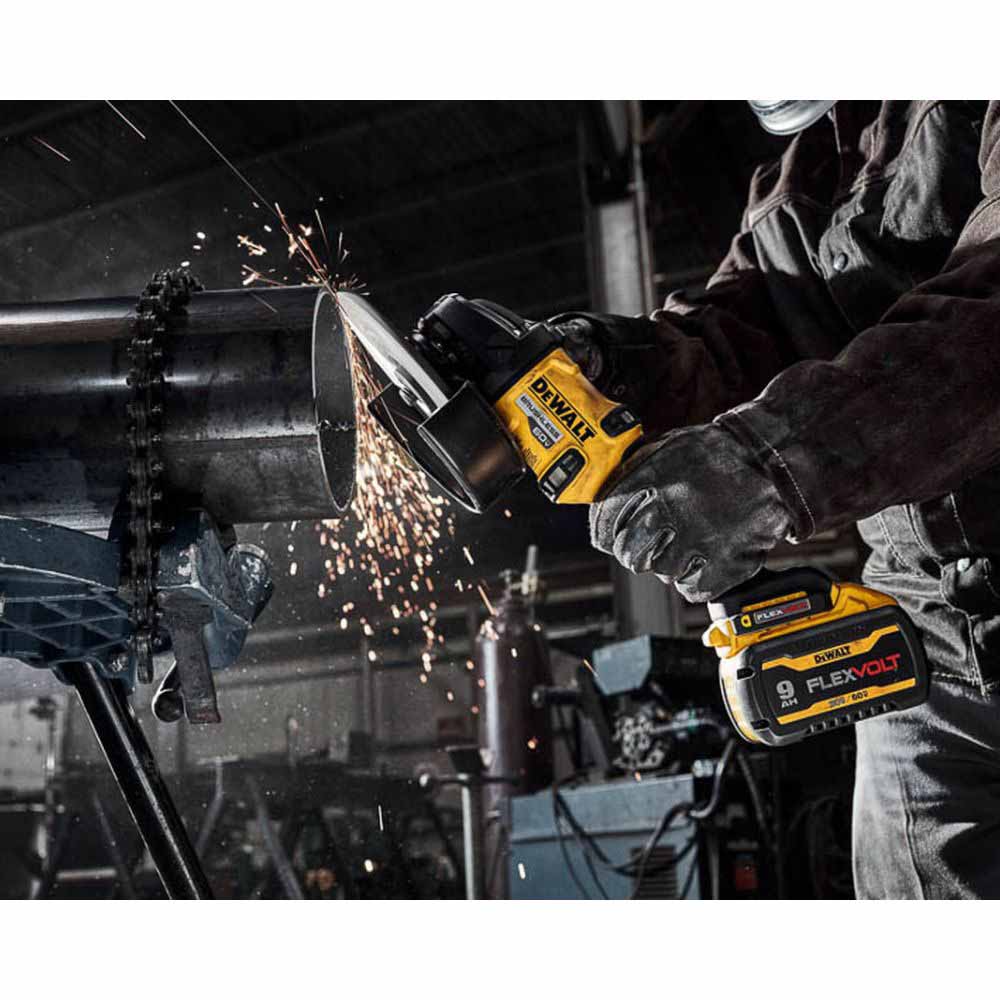 DeWalt DCG440X2 60V MAX* 7 in. Brushless Cordless Grinder with Kickback Brake Kit - 8