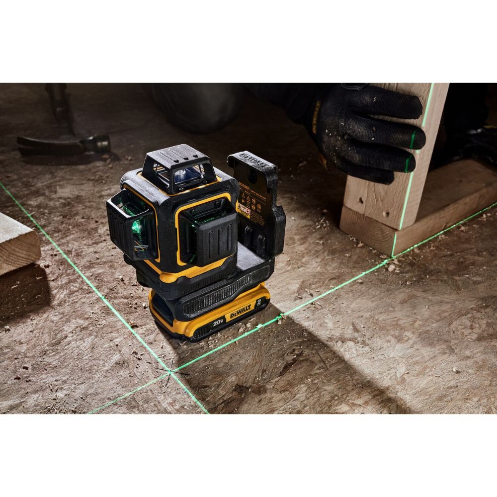 DeWalt DCLE34031D1 ATOMIC 20V 3x360 Line Laser Kit - 8