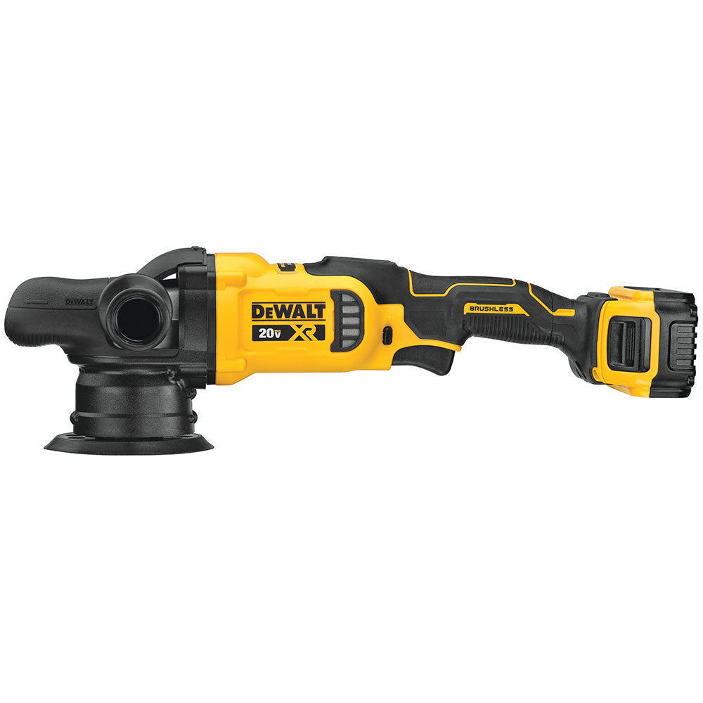 DeWalt DCM848P2 20V MAX XR 5" Cordless Speed Random Orbit Polisher Kit