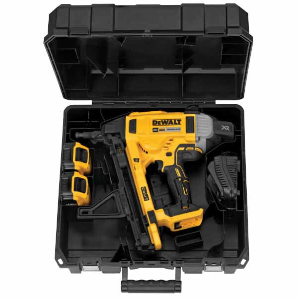 DeWalt DCN891P2 20V Max* 1" Magazine Cordless Concrete Nailer Kit - 2