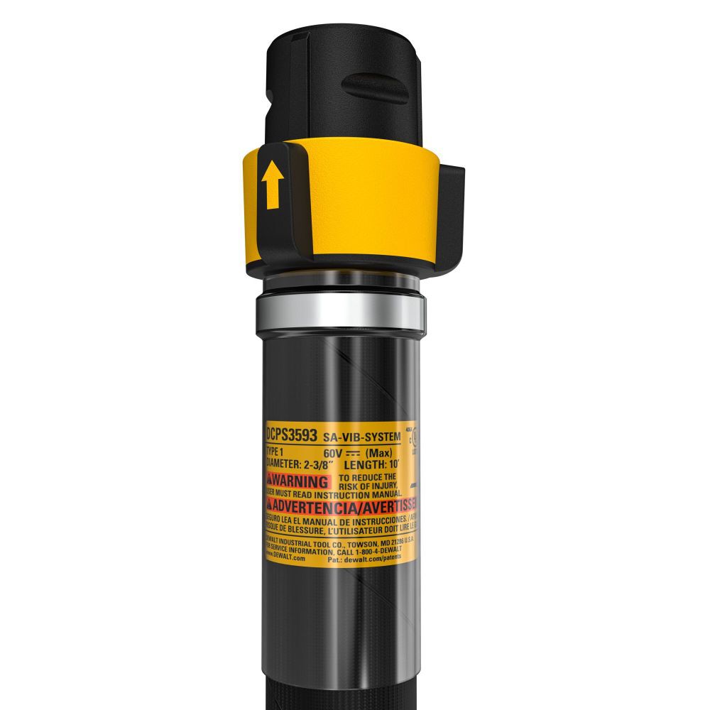 DeWalt DCPS3593 POWERSHIFT 2.25" Head-10' Shaft - 2