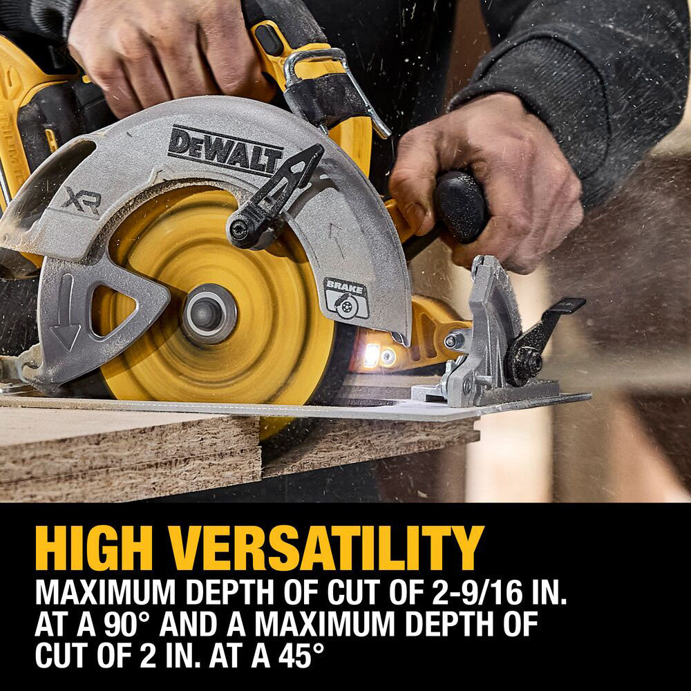 DeWalt DCS590B 20V Max XR Brushless Cordless 7-1/4" Circular Saw (Tool Only) - 9