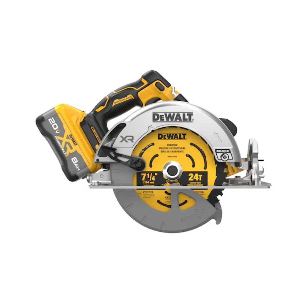 DeWalt DCS590WW1 20V Max* XR Brushless Cordless 7-1/4" Circular Saw Kit with XR POWERPACK - 3