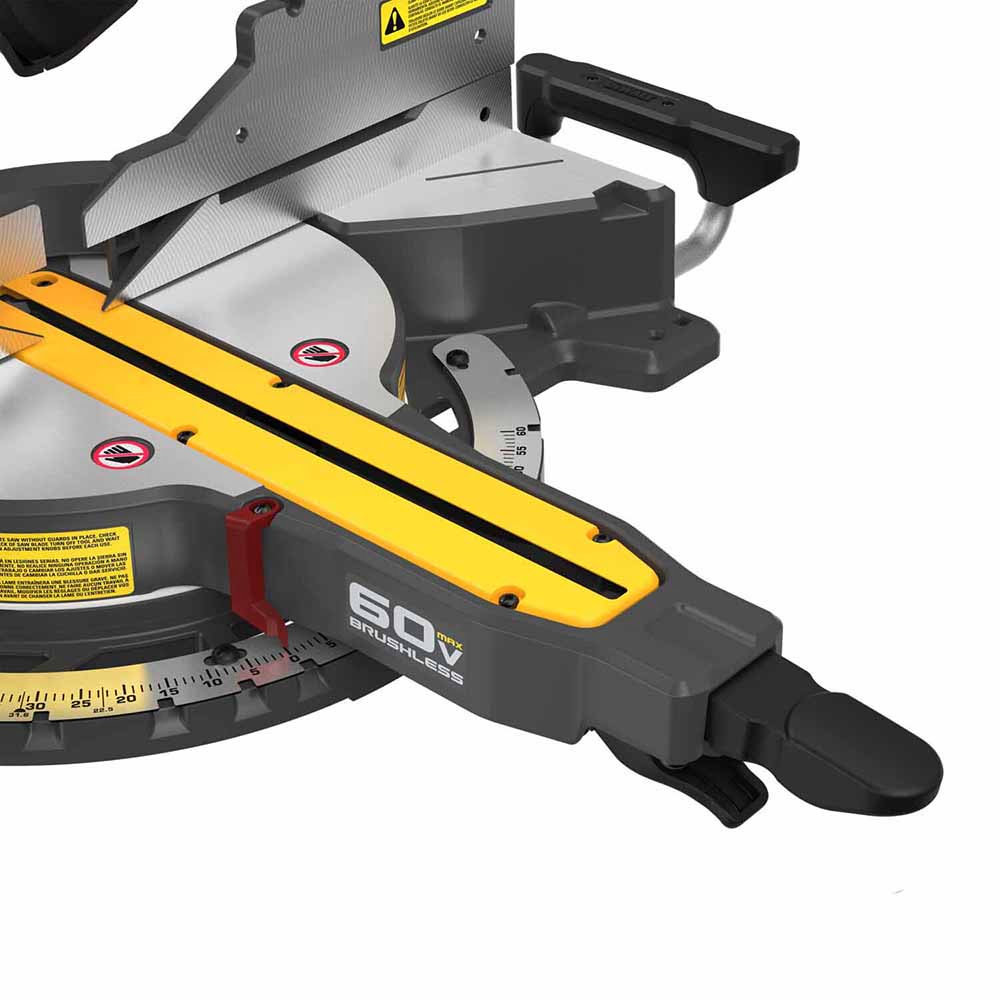 DeWalt DCS781B 60V MAX Brushless Cordless 12 in. Double Bevel Sliding Miter Saw (Tool Only) - 11