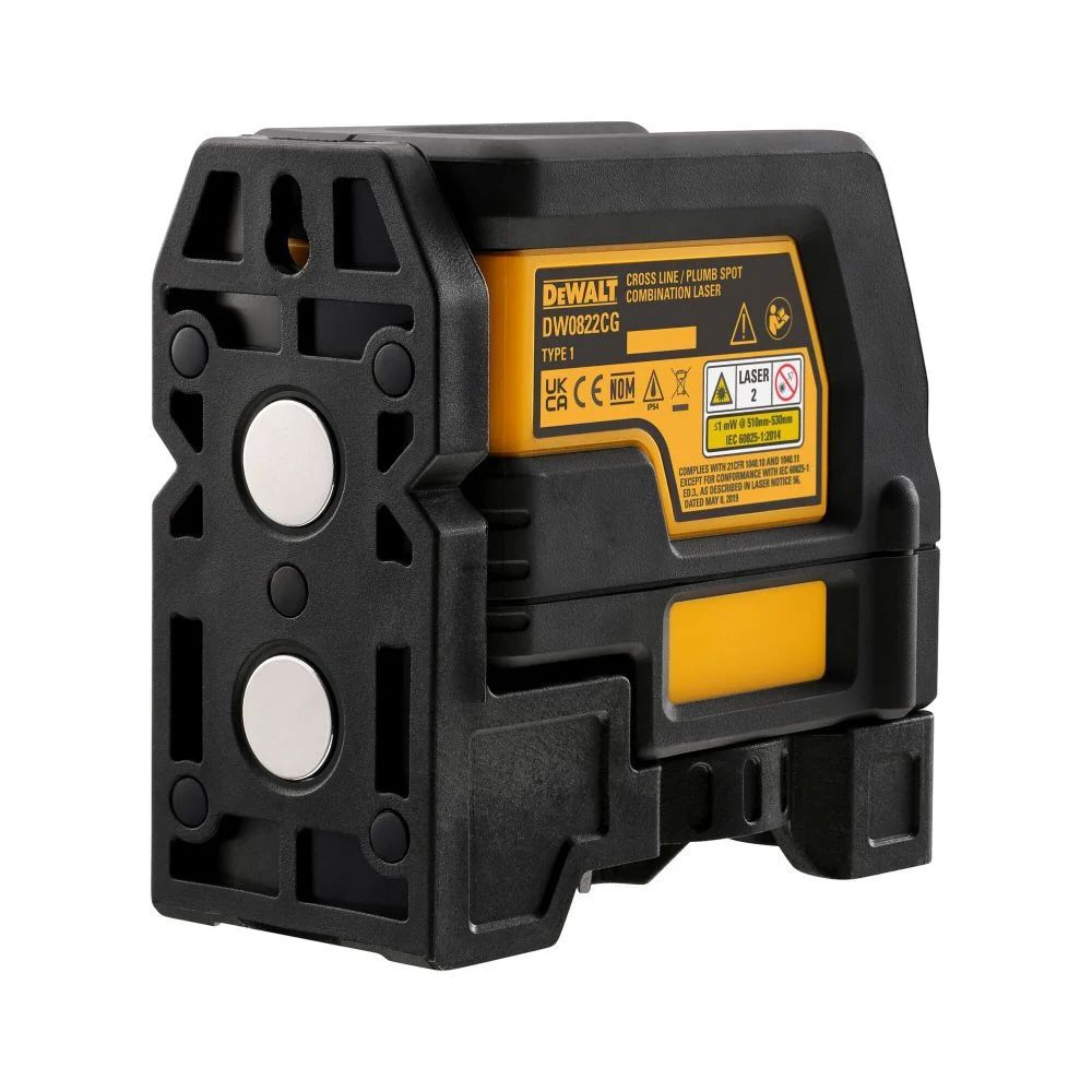 DeWalt DW0822CG Cross Line And Plumb Spots Laser - Green