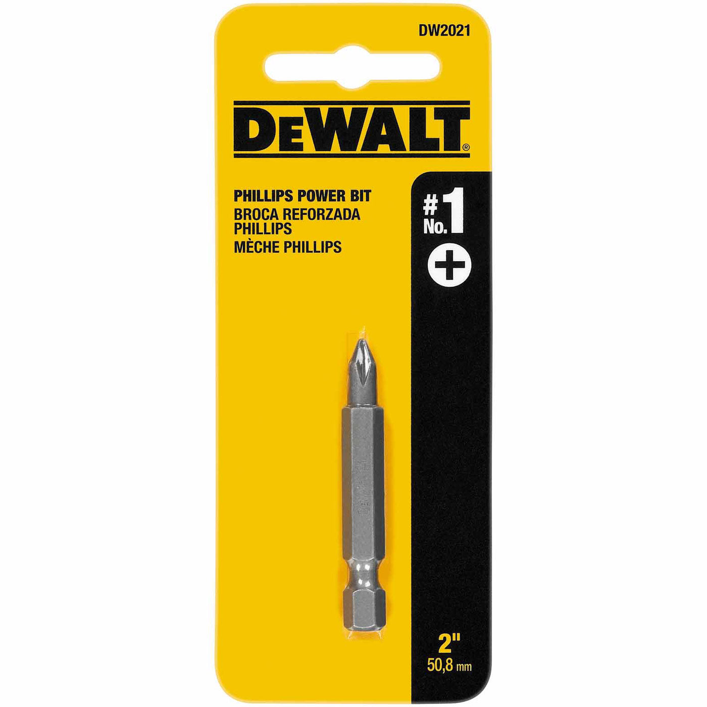 DeWalt DW2021 #1 Phillips 2" Power Bit - 5