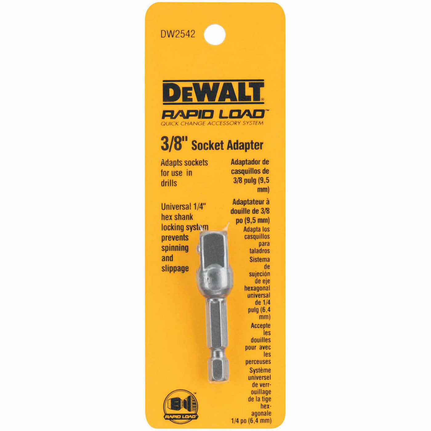 DeWalt DW2542 3/8" Socket Adapter - 2