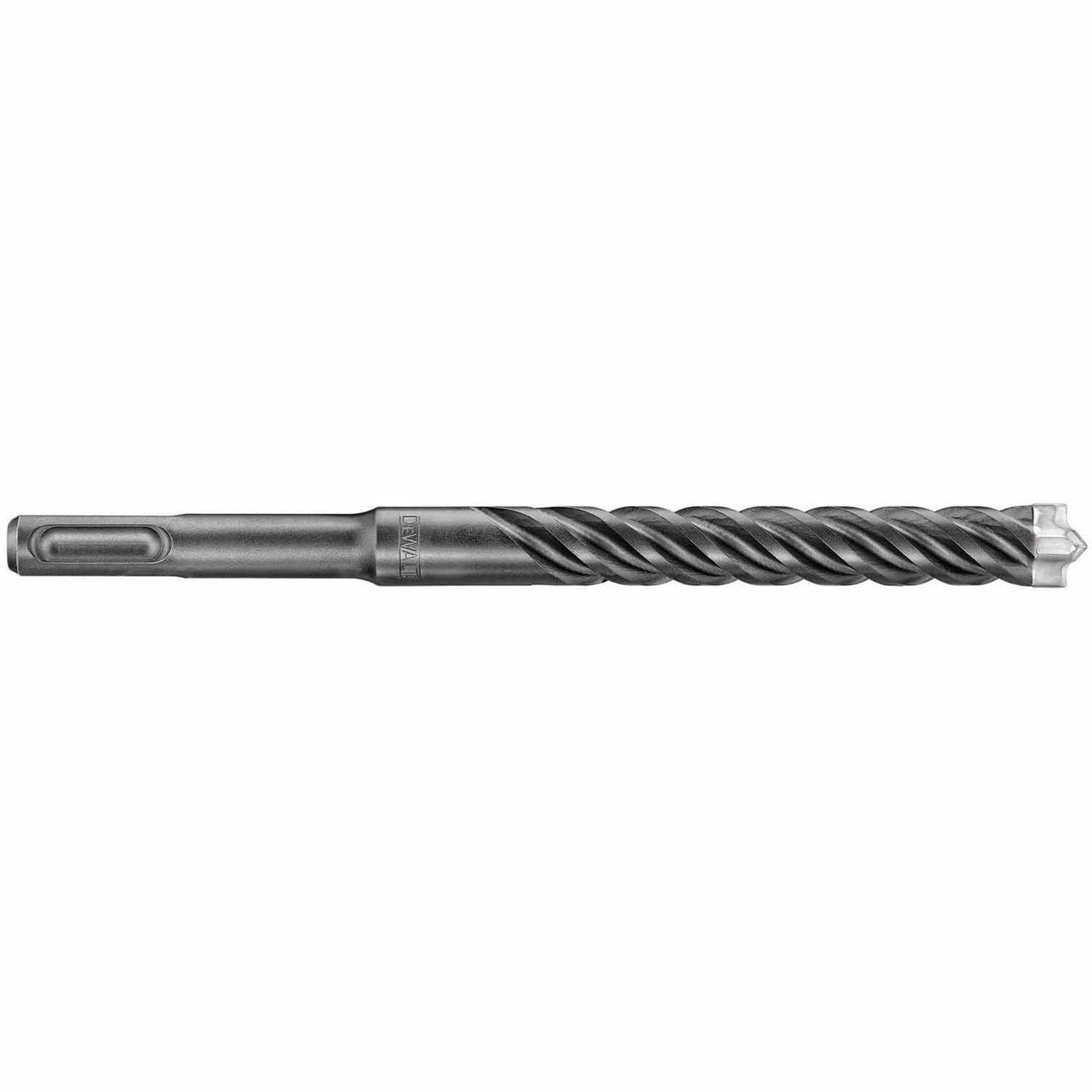 DeWalt DW5529 3/8" x 8" x 10" Solid Rock Carbide SDS-Plus Bit, 4 Cutter