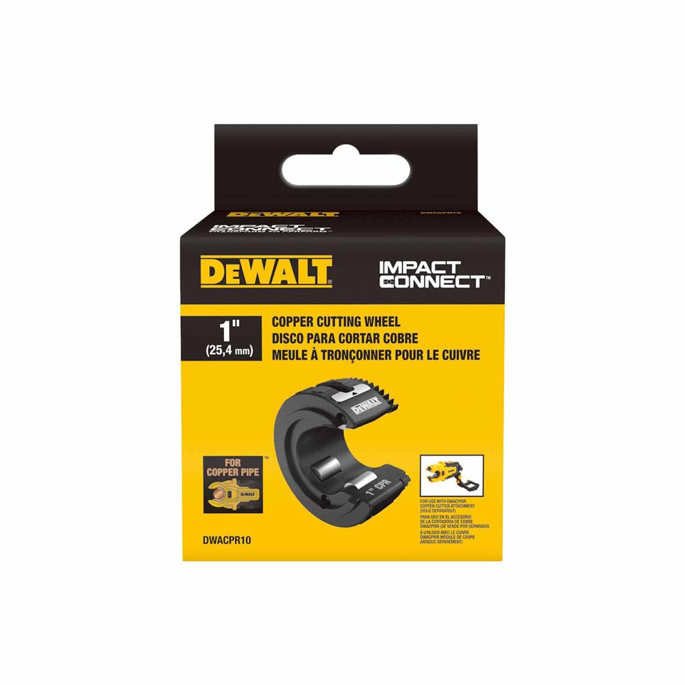 DeWalt DWACPR10 Impact Connect 1 in. Copper Cutter Wheel - 4