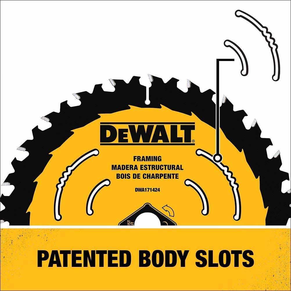 DeWalt DWAW71424B10 7-1/4" 24T Elite Series Saw Blade 10 Pack - 3