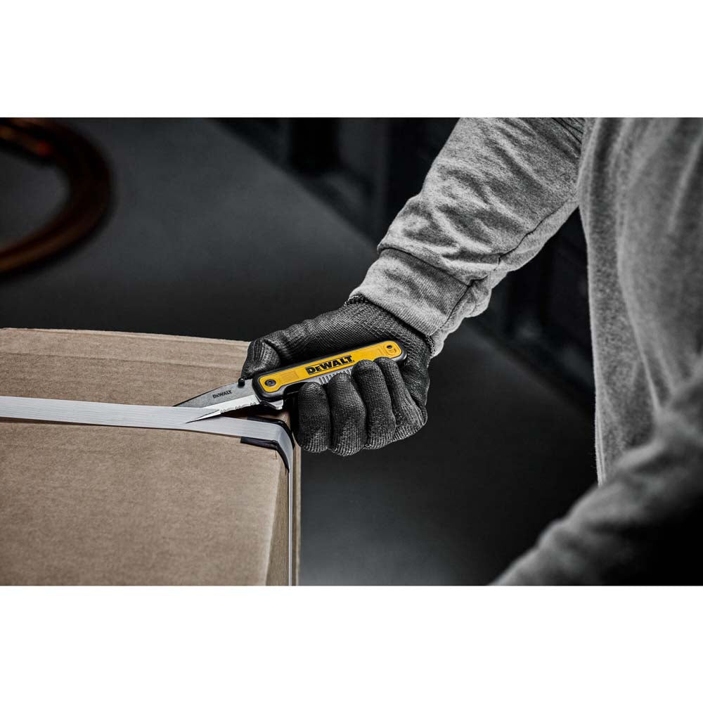 DeWalt DWHT10994 Tanto Stainless Steel and Beveled Edge Blade Pocket Knife - 18