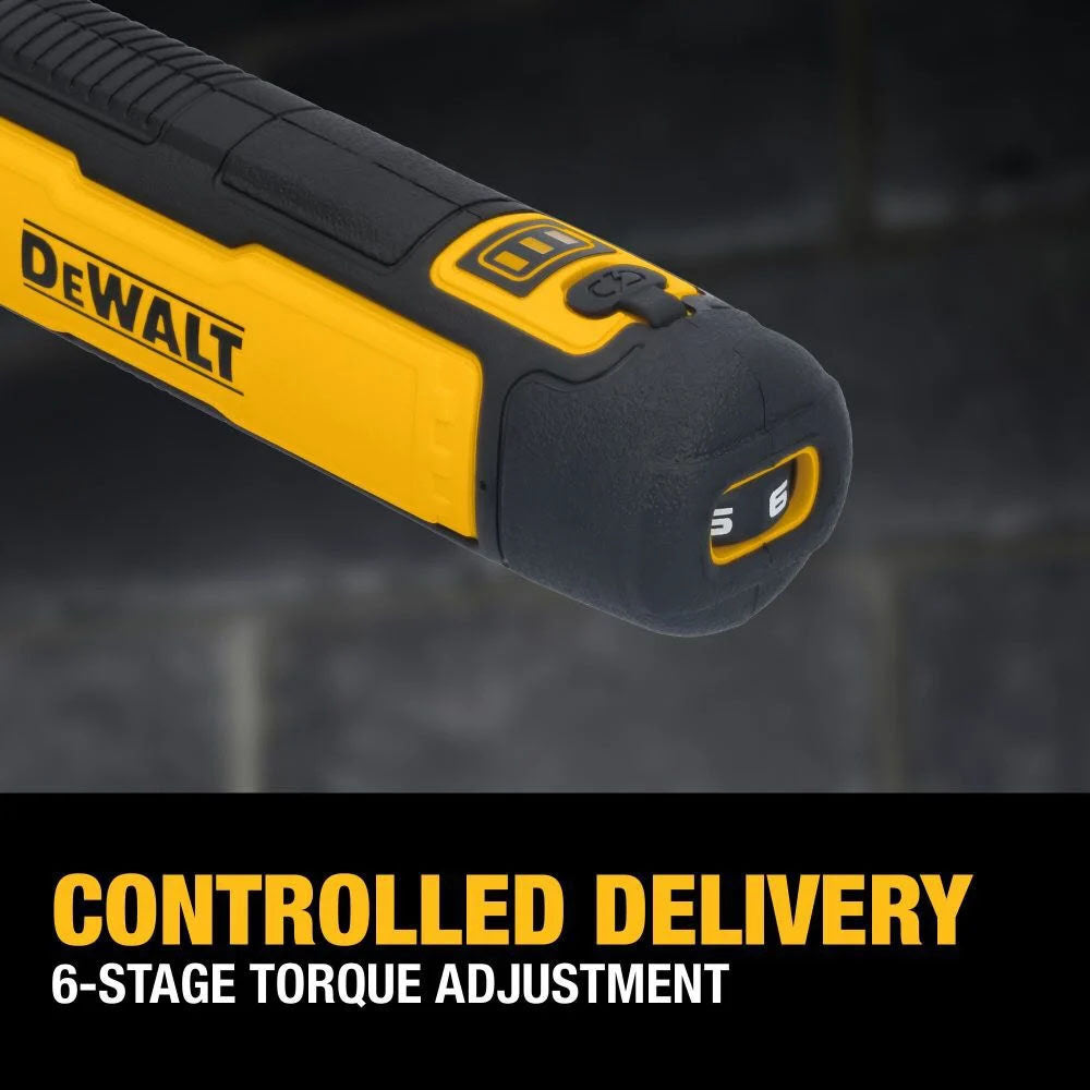 DeWalt DWHT66719 4V 14 Pc. Cordless Screwdriver with FLEXDRIVE Control - 6