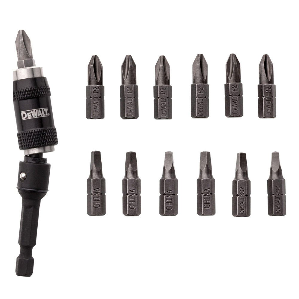 DeWalt DWPVTC14 14 Piece Pivot Holder Screwdriver Set