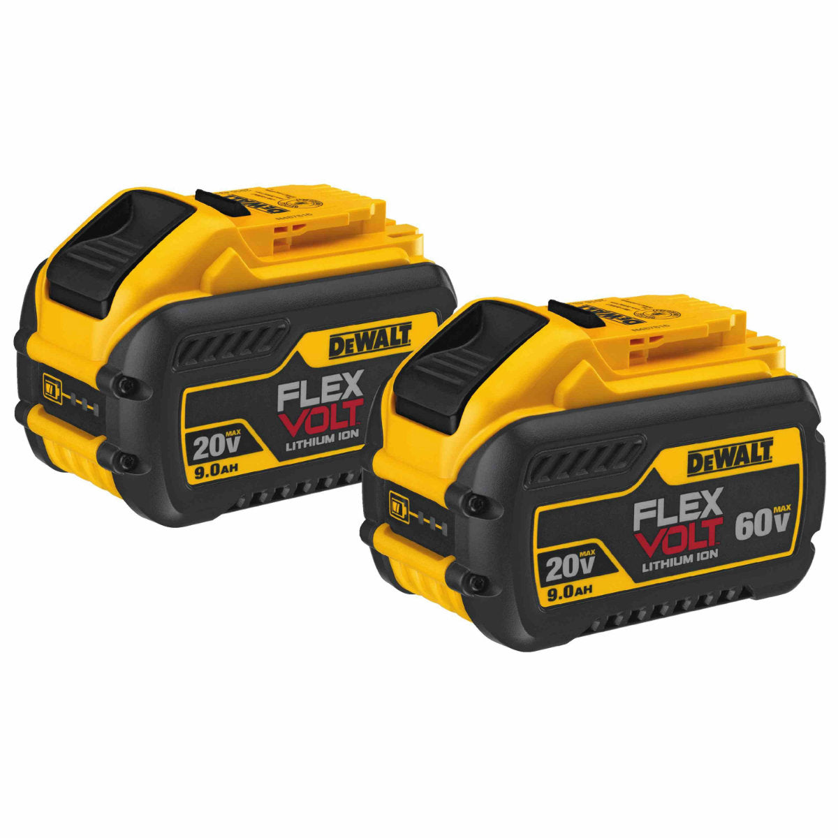 DeWalt DCB609-2 20/60V MAX Flexvolt Li-Ion Battery Dual Pack 9AH - 3