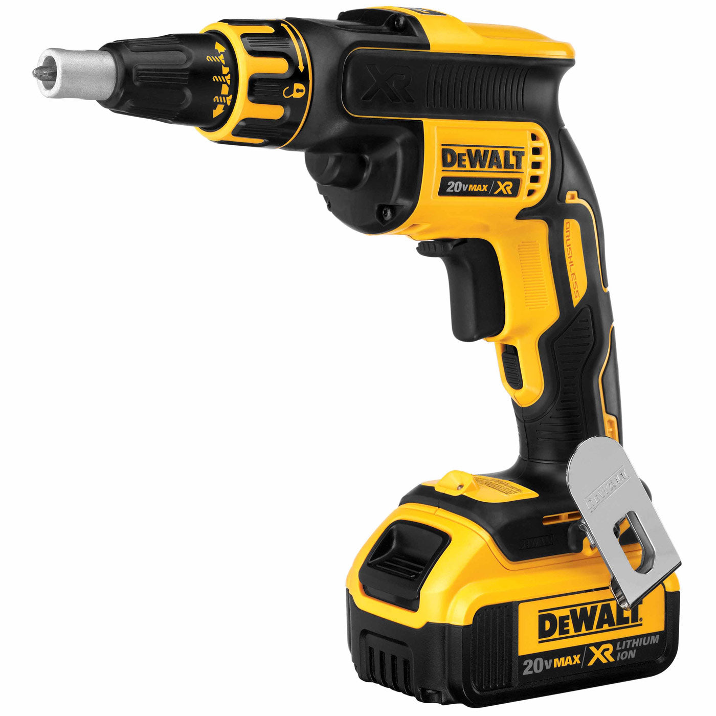 DeWalt DCF620M2 20V MAX XR Li-Ion Brushless Drywall Screwgun Kit - 3