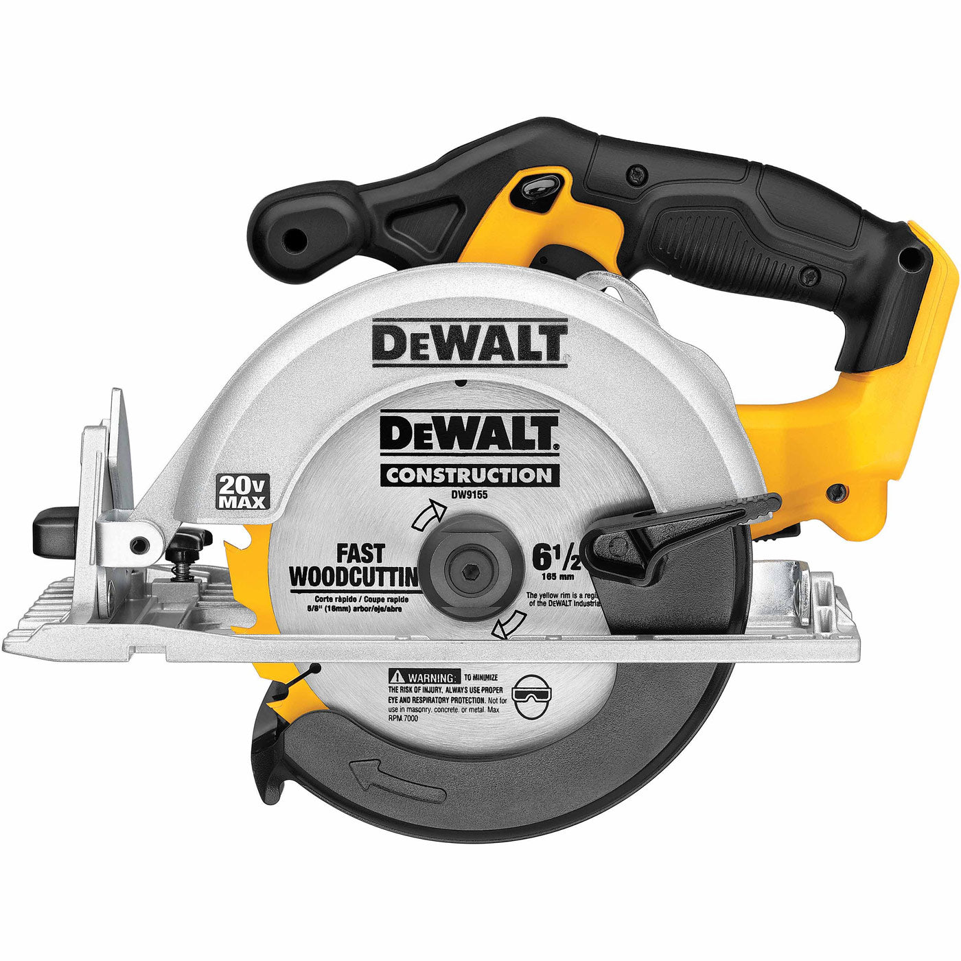 DeWalt DCS391B 20V MAX 6-1/2" Circular Saw (Tool Only) - 2