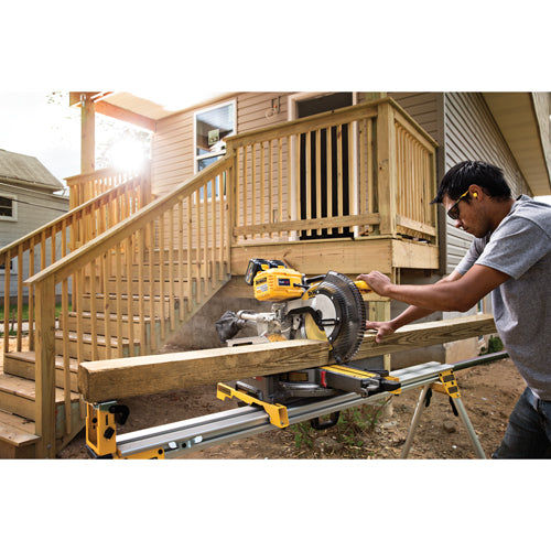 DeWalt DHS790AT2 120V MAX Brushless FlexVolt 12" Sliding Miter Saw Kit - 4