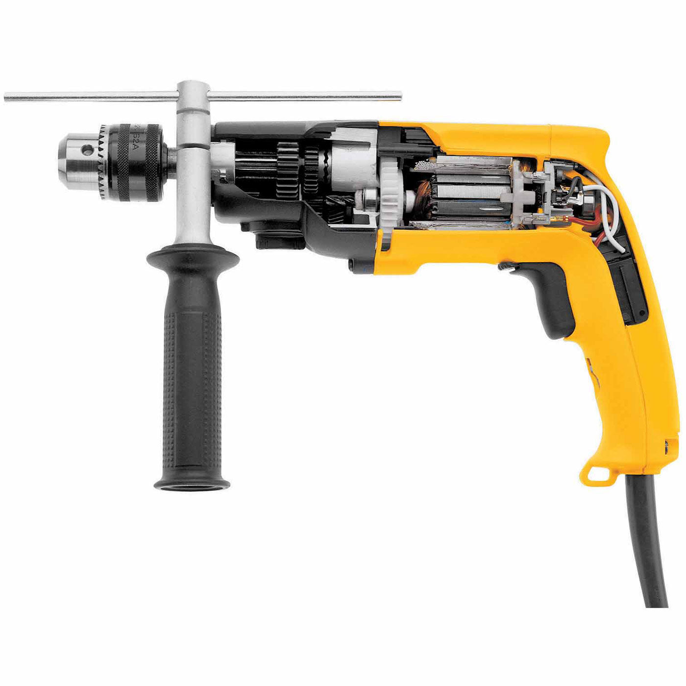 DeWalt DW505 Heavy-Duty 1/2" Variable Speed Dual Range Hammerdrill, Reversible - 5