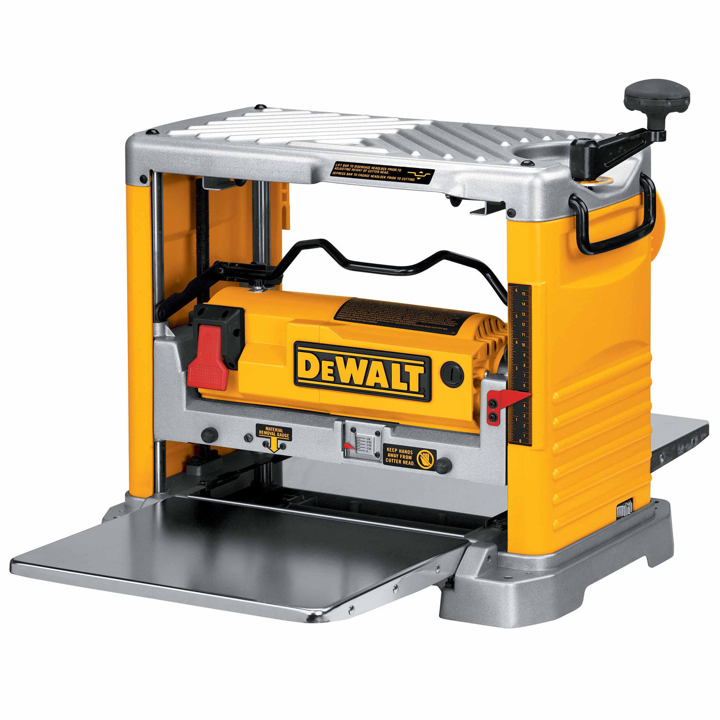 DeWalt DW734 Heavy-Duty 12-1/2" Thickness Planer with Three Knife Cutter-Head - 2